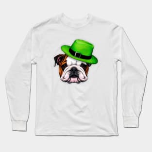 Realistic Bulldog #4 Long Sleeve T-Shirt